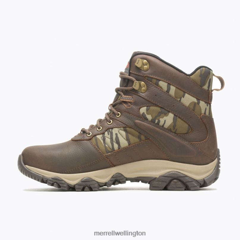 Moab 2 Timber 6'' Waterproof (J004651) Merrell Men 8VV6P599 Shoes Toffee/Oak - Image 6