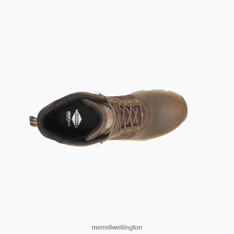 Moab 2 Timber 6'' Waterproof (J004653) Merrell Men 8VV6P598 Shoes Toffee - Image 4