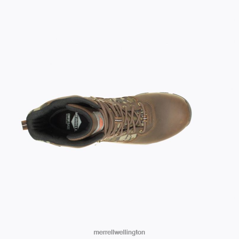 Moab 2 Timber 8'' Waterproof (J004647) Merrell Men 8VV6P636 Shoes Toffee/Oak - Image 4