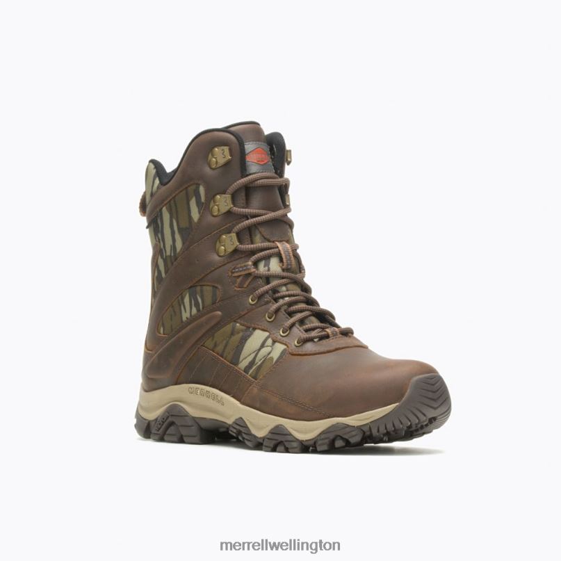 Moab 2 Timber 8'' Waterproof (J004647) Merrell Men 8VV6P636 Shoes Toffee/Oak - Image 5