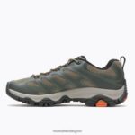 Moab 3 Edge (J135549) Merrell Men 8VV6P362 Shoes Herb/Moss - Image 6