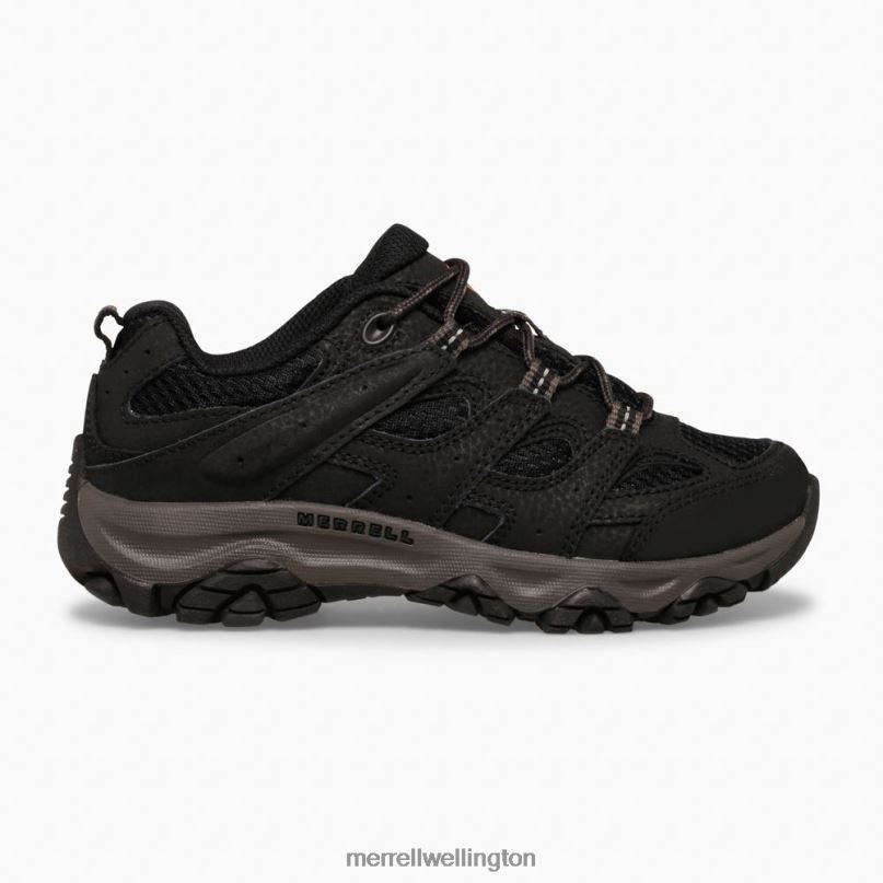 moab_3_low_lace_shoe_mk265707_merrell_kids_8vv6p1428_shoes_black.jpg Moab 3 Low Lace Shoe (MK265707) Merrell Kids 8VV6P1428 Shoes Black - Image 1