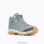 Moab 3 Mid Eco (J067535) Merrell Men 8VV6P379 Shoes Monument - Image 3