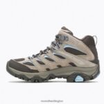 Moab 3 Mid GORE-TEX (J035816) Merrell Women 8VV6P895 Shoes Brindle - Image 7