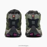 Moab 3 Mid GORE-TEX (J035818) Merrell Women 8VV6P899 Shoes Lichen/Mulberry - Image 4