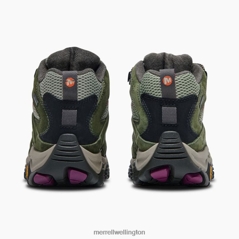 Moab 3 Mid GORE-TEX (J035818) Merrell Women 8VV6P899 Shoes Lichen/Mulberry - Image 4