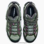 Moab 3 Mid GORE-TEX (J035818) Merrell Women 8VV6P899 Shoes Lichen/Mulberry - Image 6