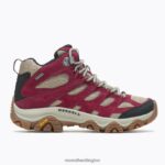 Moab 3 Mid GORE-TEX (J036866) Merrell Women 8VV6P897 Shoes Cabernet - Image 2