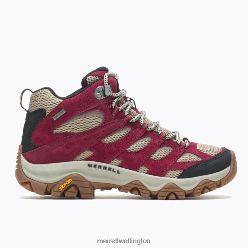 Moab 3 Mid GORE-TEX (J036866) Merrell Women 8VV6P897 Shoes Cabernet - Image 2