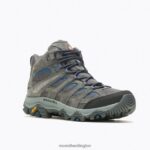 Moab 3 Mid (J035865) Merrell Men 8VV6P131 Shoes Granite - Image 5