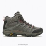 Moab 3 Mid Waterproof (J035833) Merrell Men 8VV6P125 Shoes Beluga - Image 2