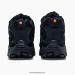 Moab 3 Mid Waterproof (J035835) Merrell Men 8VV6P129 Shoes Black - Image 4