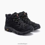 Moab 3 Mid Waterproof (J035835) Merrell Men 8VV6P129 Shoes Black - Image 5