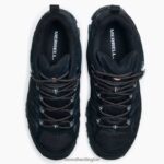 Moab 3 Mid Waterproof (J035835) Merrell Men 8VV6P129 Shoes Black - Image 6