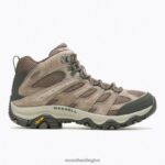 Moab 3 Mid Waterproof (J035837) Merrell Men 8VV6P126 Shoes Boulder - Image 2