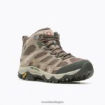 Moab 3 Mid Waterproof (J035837) Merrell Men 8VV6P126 Shoes Boulder - Image 5