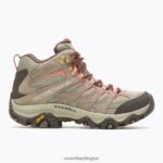 Moab 3 Mid Waterproof (J035848) Merrell Women 8VV6P1032 Shoes Bungee Cord