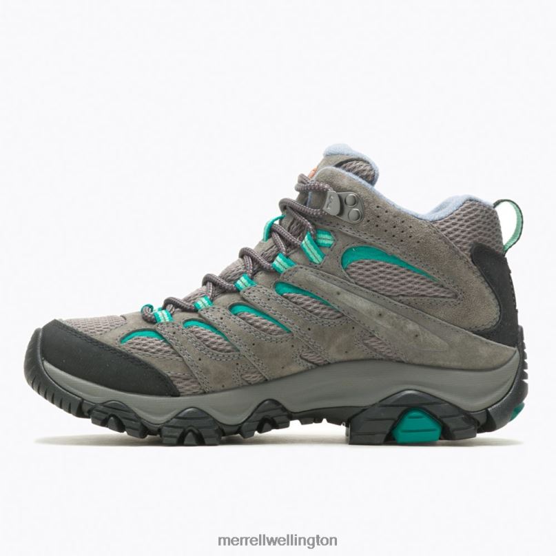 Moab 3 Mid Waterproof (J035850) Merrell Women 8VV6P1035 Shoes Granite/Marine - Image 6