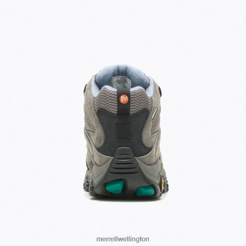 Moab 3 Mid Waterproof (J035850) Merrell Women 8VV6P1035 Shoes Granite/Marine - Image 7
