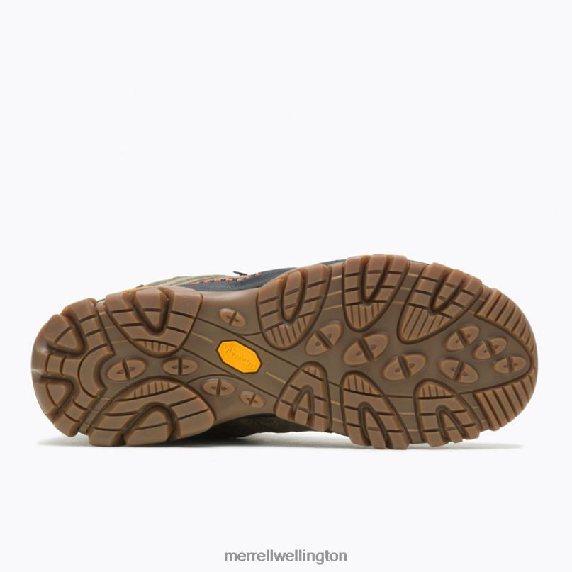 Moab 3 Mid Waterproof (J036549) Merrell Men 8VV6P128 Shoes Olive/Gum - Image 3
