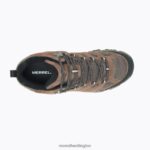 Moab 3 Mid Waterproof (J036757) Merrell Men 8VV6P130 Shoes Bracken - Image 4