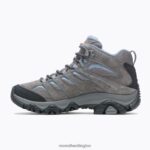 Moab 3 Mid Waterproof (J500162) Merrell Women 8VV6P1034 Shoes Granite - Image 6