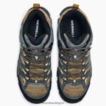 Moab 3 Mid Waterproof Wide Width (J036269W) Merrell Men 8VV6P217 Shoes Butternut/Beluga - Image 6