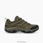 Moab 3 Smooth GORE-TEX (J036363) Merrell Men 8VV6P656 Shoes Olive - Image 2