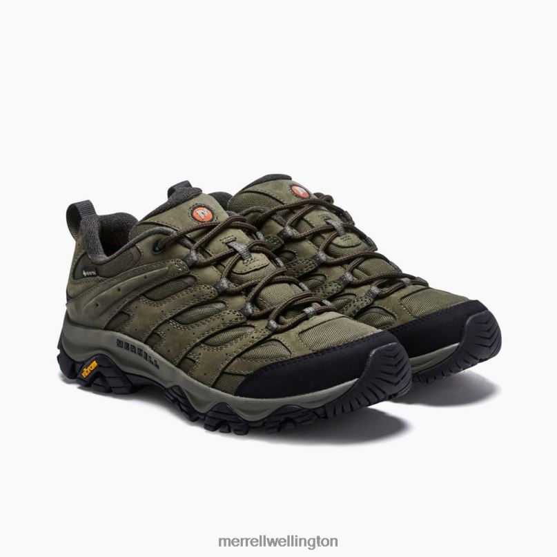 Moab 3 Smooth GORE-TEX (J036363) Merrell Men 8VV6P656 Shoes Olive - Image 5