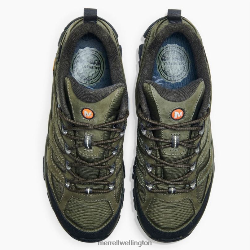 Moab 3 Smooth GORE-TEX (J036363) Merrell Men 8VV6P656 Shoes Olive - Image 6