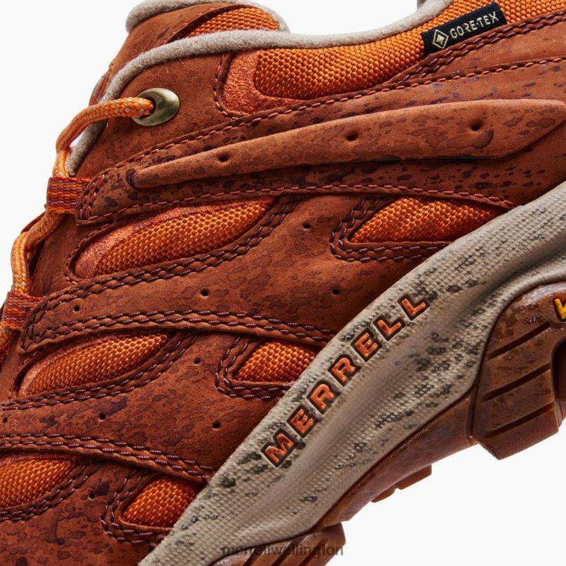 Moab 3 Smooth GORE-TEX (J036369) Merrell Men 8VV6P655 Shoes Burnish - Image 7