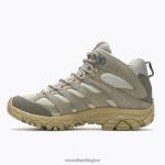 Moab 3 Smooth Mid GORE-TEX X Huckberry Wide Width (J500305W) Merrell Men 8VV6P690 Shoes Aluminum - Image 6