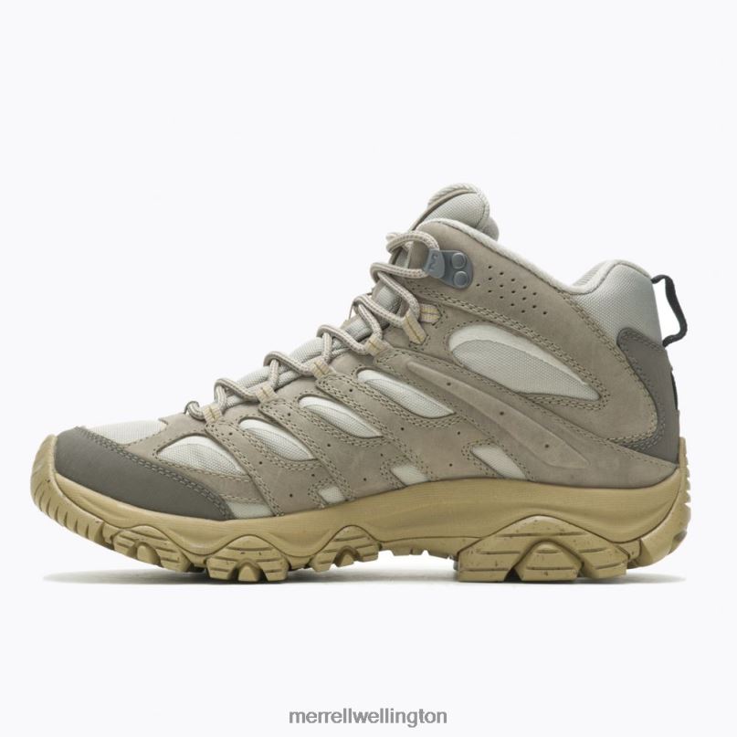 Moab 3 Smooth Mid GORE-TEX X Huckberry Wide Width (J500305W) Merrell Men 8VV6P690 Shoes Aluminum - Image 6