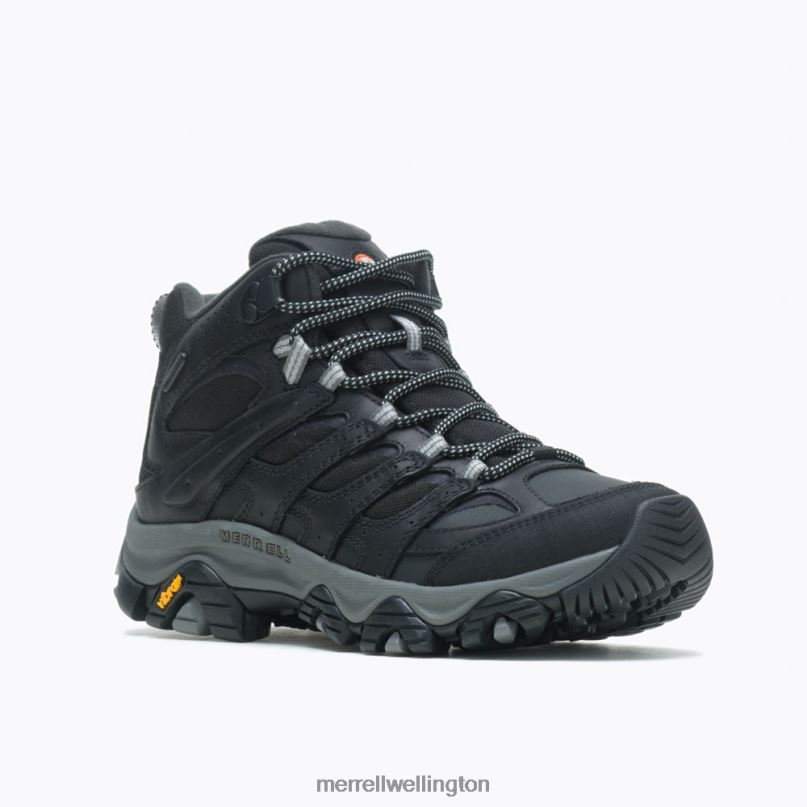 Moab 3 Thermo Mid Waterproof (J036616) Merrell Women 8VV6P1223 Shoes Black/Paloma - Image 5