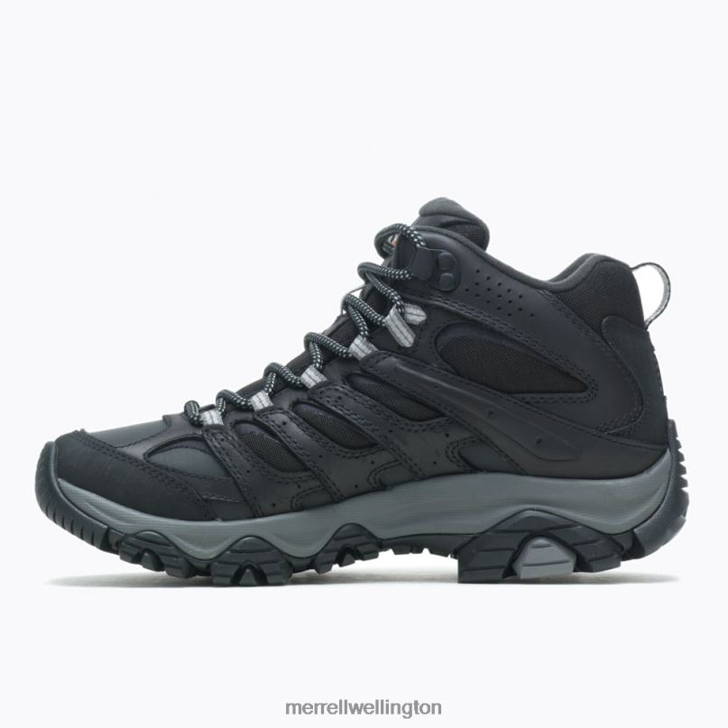 Moab 3 Thermo Mid Waterproof (J036616) Merrell Women 8VV6P1223 Shoes Black/Paloma - Image 6