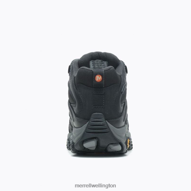 Moab 3 Thermo Mid Waterproof (J036616) Merrell Women 8VV6P1223 Shoes Black/Paloma - Image 7