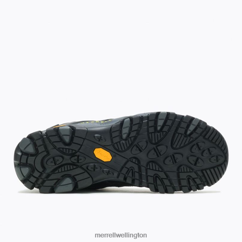 Moab 3 Thermo Mid Waterproof (J036629) Merrell Men 8VV6P652 Shoes Granite/Hi Viz - Image 3