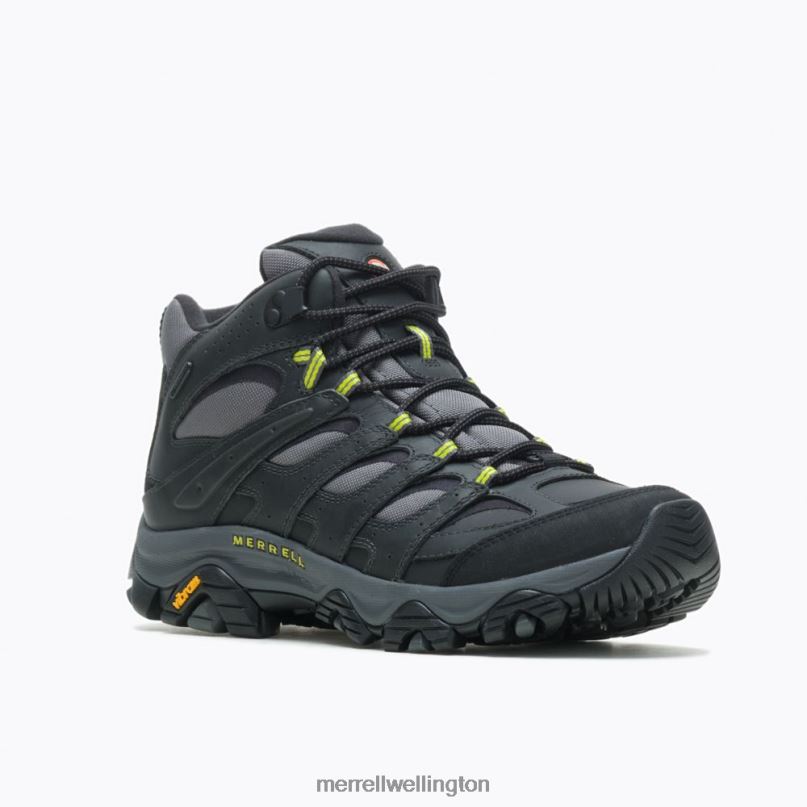 Moab 3 Thermo Mid Waterproof (J036629) Merrell Men 8VV6P652 Shoes Granite/Hi Viz - Image 5