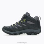 Moab 3 Thermo Mid Waterproof (J036629) Merrell Men 8VV6P652 Shoes Granite/Hi Viz - Image 6