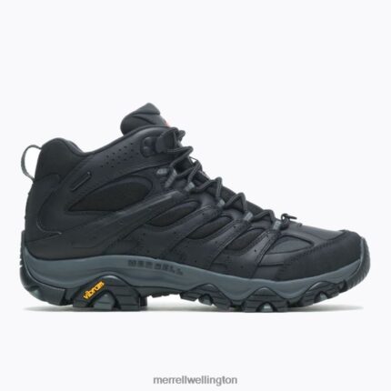 Moab 3 Thermo Mid Waterproof Wide Width (J036577W) Merrell Men 8VV6P628 Shoes Black