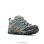 Moab 3 Waterproof (J035860) Merrell Women 8VV6P1030 Shoes Granite/Marine - Image 5