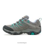 Moab 3 Waterproof (J035860) Merrell Women 8VV6P1030 Shoes Granite/Marine - Image 6