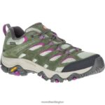 Moab 3 Waterproof (J035868) Merrell Women 8VV6P1031 Shoes Lichen - Image 3