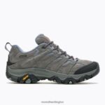 Moab 3 Waterproof (J500160) Merrell Women 8VV6P1027 Shoes Granite