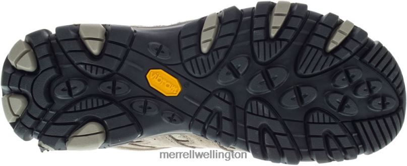 Moab 3 Waterproof Wide Width (J035851W) Merrell Men 8VV6P368 Shoes Dark Brown - Image 3