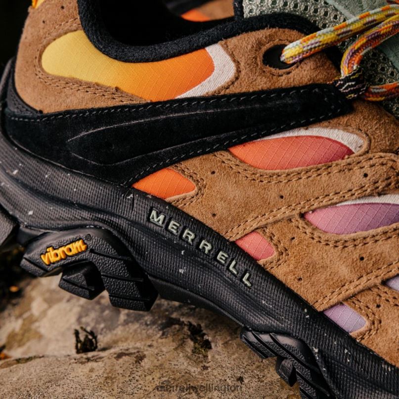 Moab 3 X Unlikely Hikers Wide Width (J499995W) Merrell Men 8VV6P272 Shoes Multi - Image 9