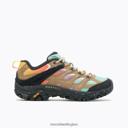 Moab 3 X Unlikely Hikers Wide Width (J499996W) Merrell Women 8VV6P1276 Shoes Multi