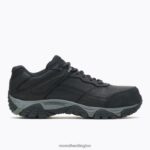 Moab Adventure Carbon Fiber Wide Width (J004635W) Merrell Men 8VV6P421 Shoes Black - Image 2