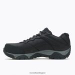 Moab Adventure Carbon Fiber Wide Width (J004635W) Merrell Men 8VV6P421 Shoes Black - Image 6