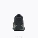 Moab Adventure Carbon Fiber Wide Width (J004635W) Merrell Men 8VV6P421 Shoes Black - Image 7
